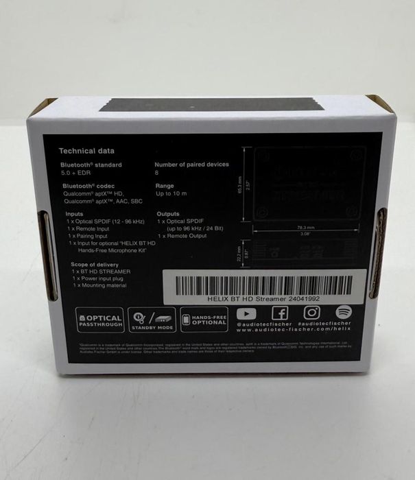 Emitator Audio Helix BT HD Streamer (NOU) -A-