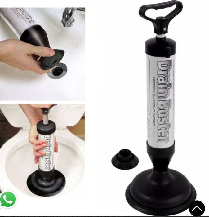 Pompă pentru desfundat chiuvetă,lavoar,vas wc noua - 60 Lei