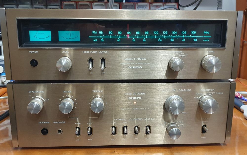 Sistem audio Onkyo: A-7055 & T-7055