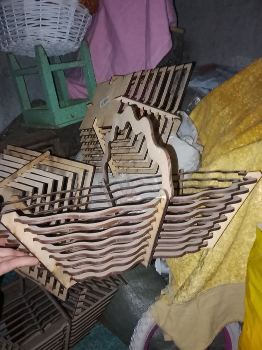 Корзины деревянные продам