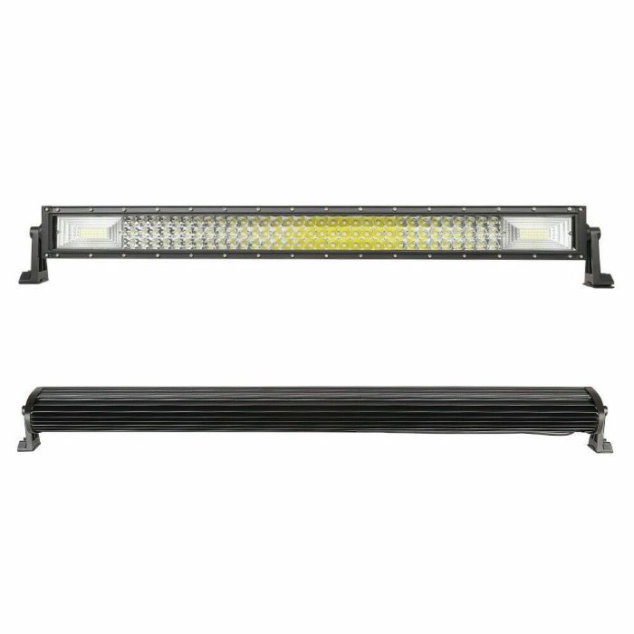 LED BAR auto 459W - LEDURI PE 3 Randuri COMBO 12V - Lungime 80 Cm