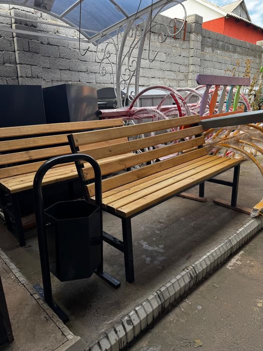 Скамейки  урны баки железной на заказ