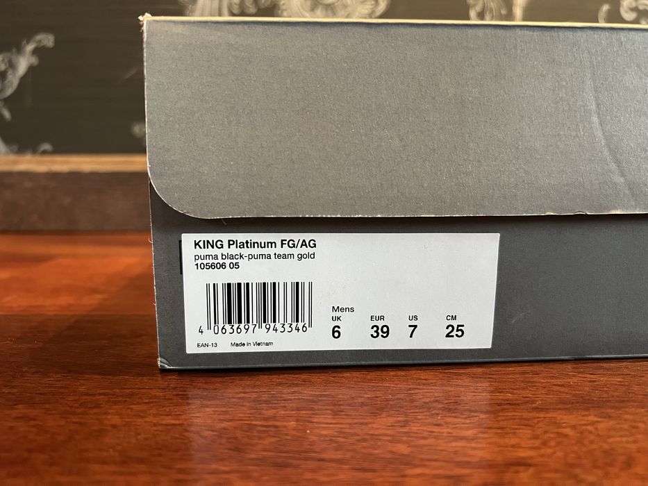 King Platinum FG/AG ACC Номер 39