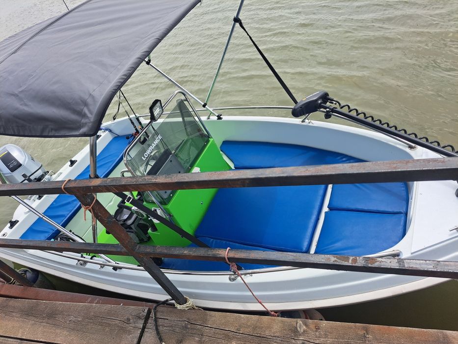 Miami fish 15 . Barca înmatriculată. Honda 60cp