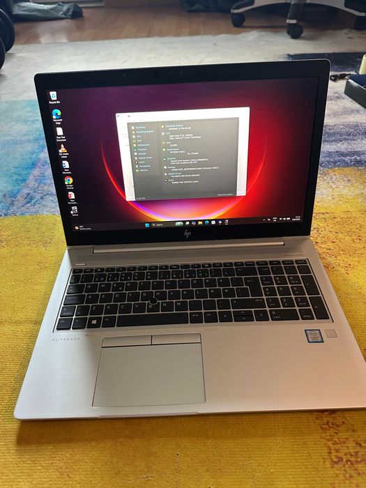 Laptop Hp elitebook 850 g6, i7 gen 8, 16 gb, ssd intel 512