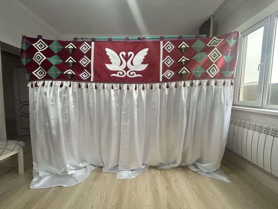 Шымылдық ручная работа