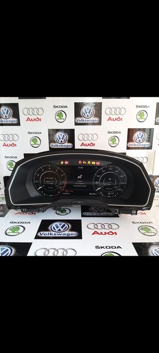 Ceasuri digitale AID Virtual Cockpit Vw passat b8 arteon ceas plasma