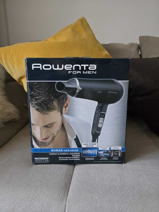 Uscator de par Rowenta Nomad, 2200W, 3 trepte temperatura, 2 viteze