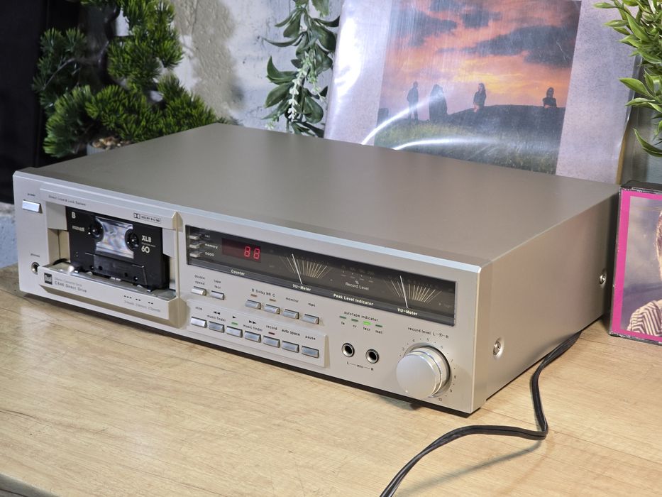 Casetofon deck DUAL C846, 3 head, dual capstan, 2 speed, japan ,metal