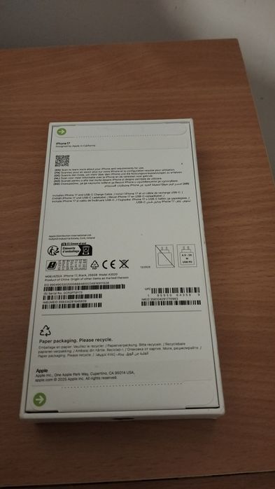 IPhone 17 256 black Sigilat