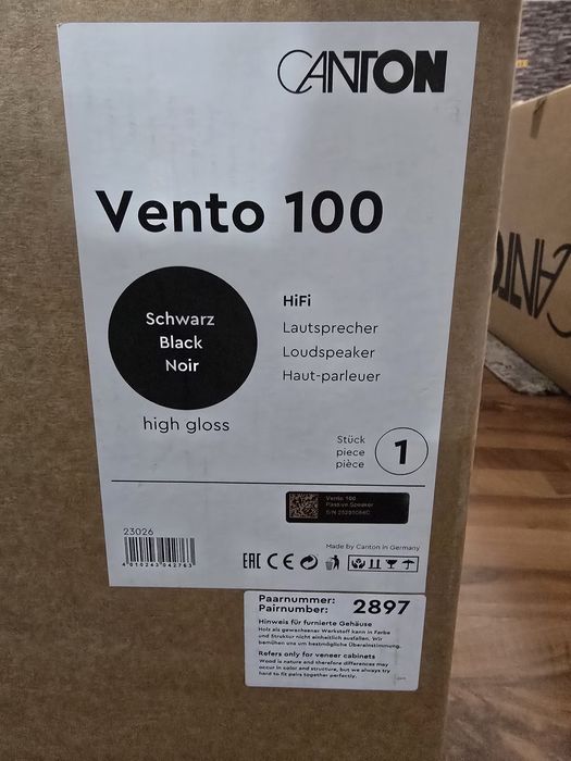 Boxe Canton Vento 100 - doar probate!