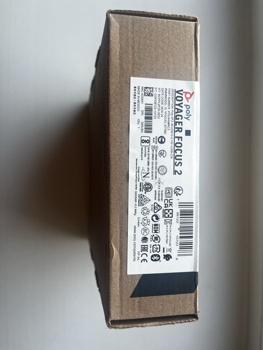 Căști Poly Voyager Focus 2 UC, Bluetooth, Teams, USB-C – noi