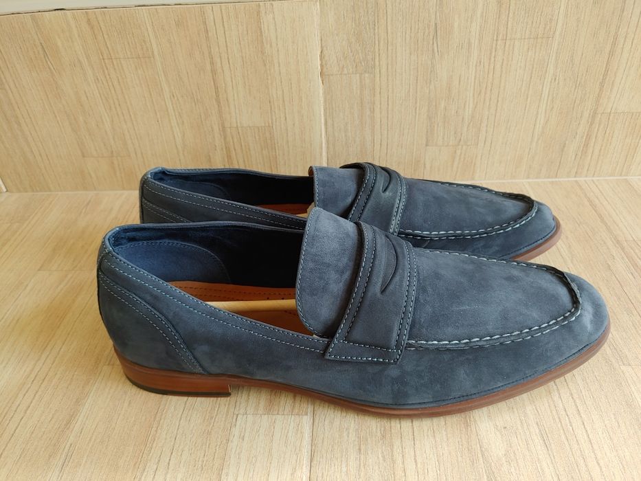 Мъжки мокасини ALDO тъмносини 45 номер
