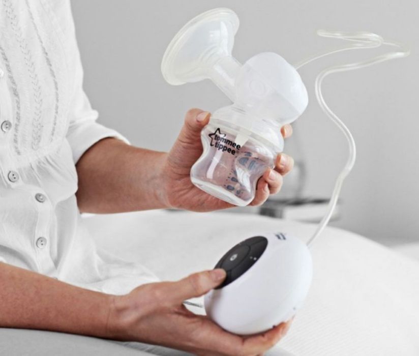 Tommee Tippee електрическа помпа за изцеждане на кърма, която работи и на батерии