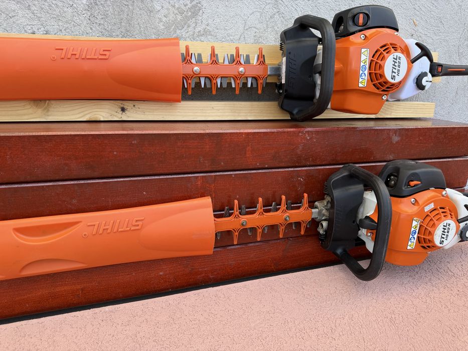 Stihl foarfeca de tuns gard viu pe benzina