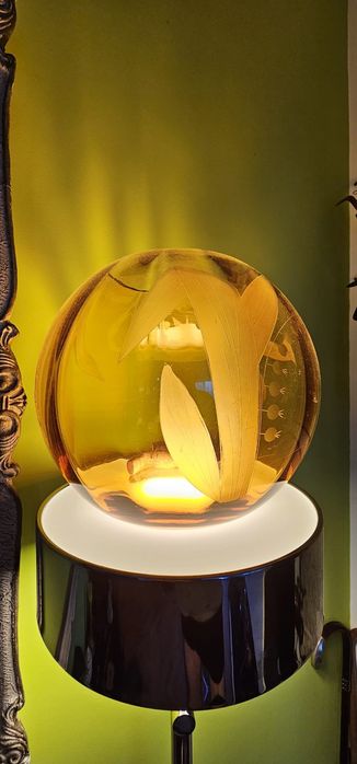 Vas art deco 1930 amber