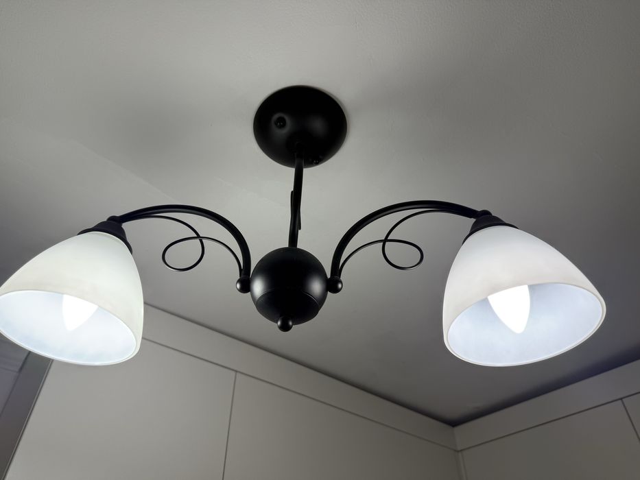 Люстра двухрожковая