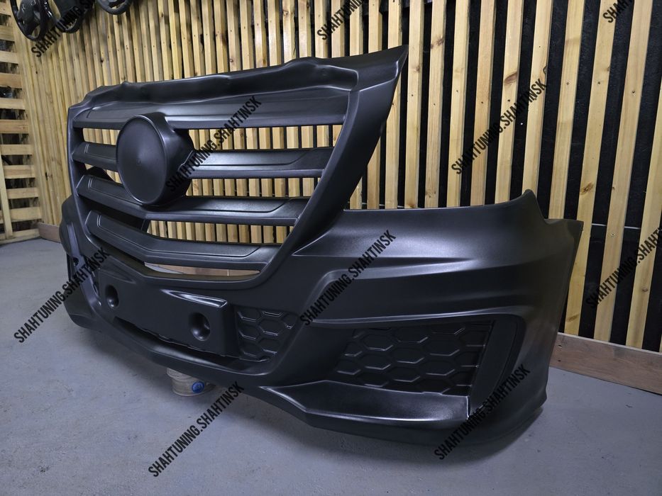 Передний бампер W906 Рестайл  Sprinter Maxton