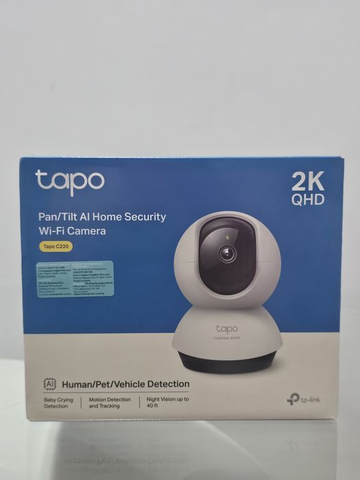 Tapo C220 2K QHD – sigilată, Wi-Fi