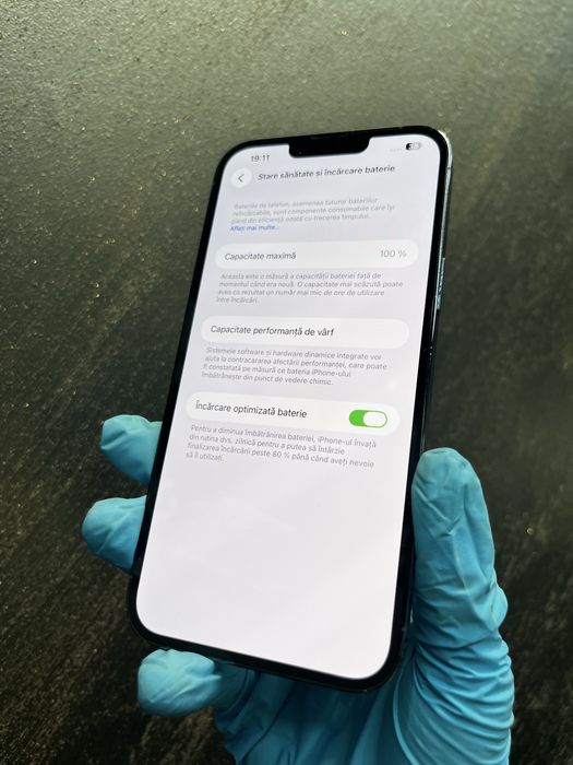  iPhone 13 Pro Max  Baterie 100% - 128 GB - Sierra Blue