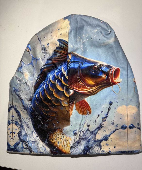 Caciuli pescuit cu model crap 3D – mai multe modele, unisex