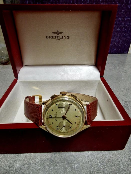 Breitling cadette, 38mm chronograph