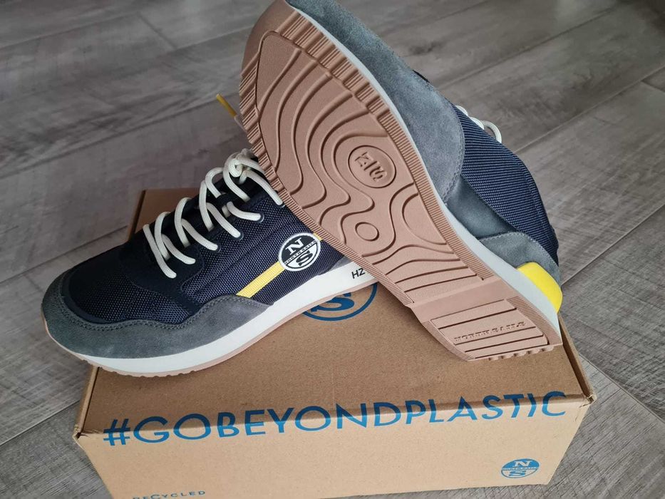 кроссовки кожаные NORTH SAILS