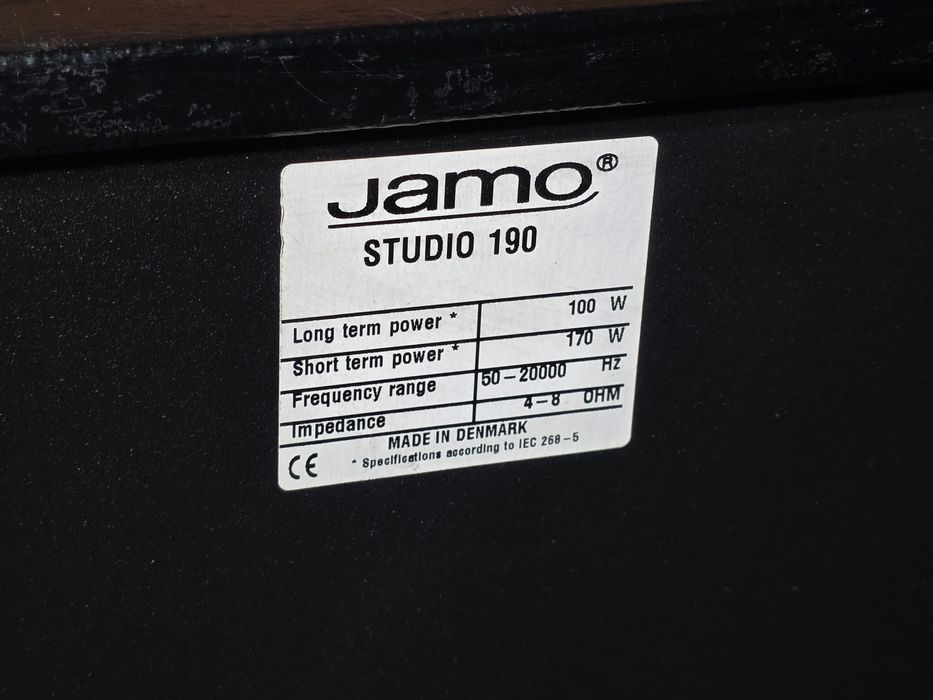 Boxe de podea JAMO STUDIO 190, tip coloane hifi stereo 3 cai