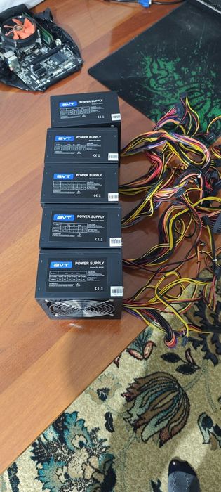 AVT Powersupply P-4 550W Holati Yahshi CPU 4Pin GPU 8Pin