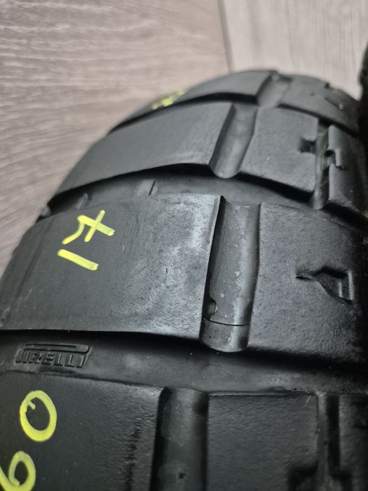 Set anvelope moto 120 70 17 cu 170 60 17 Pirelli scorpion rally str dot 2124 4623