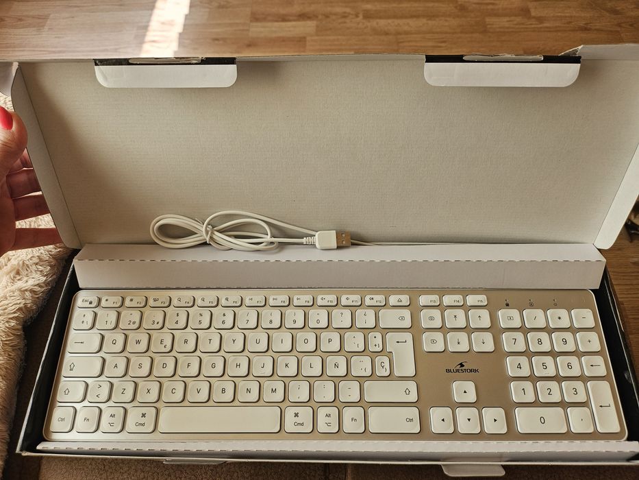 USB клавиатура с кабел