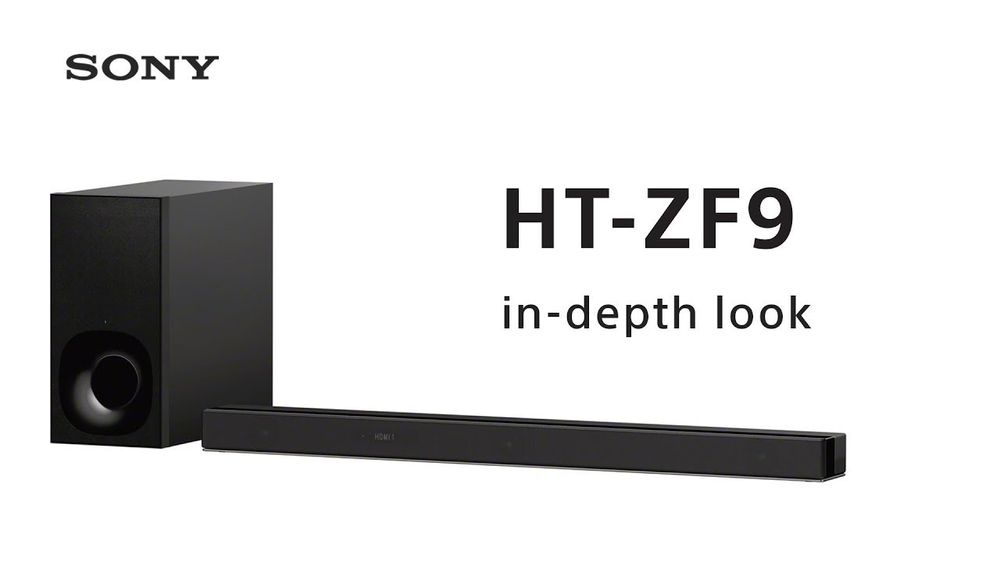 Sony HT-ZF9 soundbar