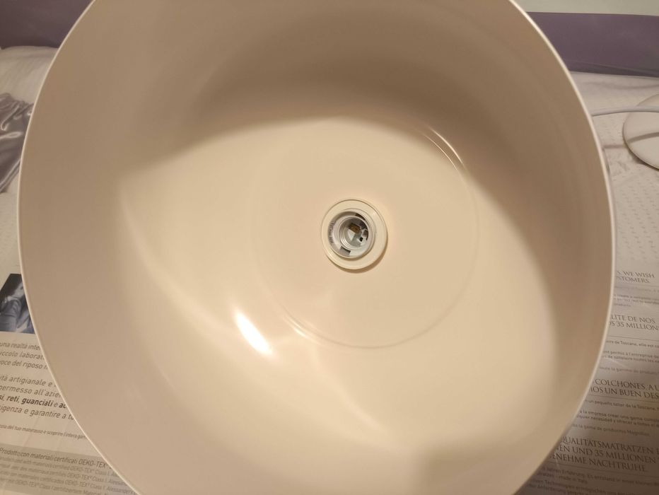 Полилей E27 крем/дъб Ф35 eglo obregon