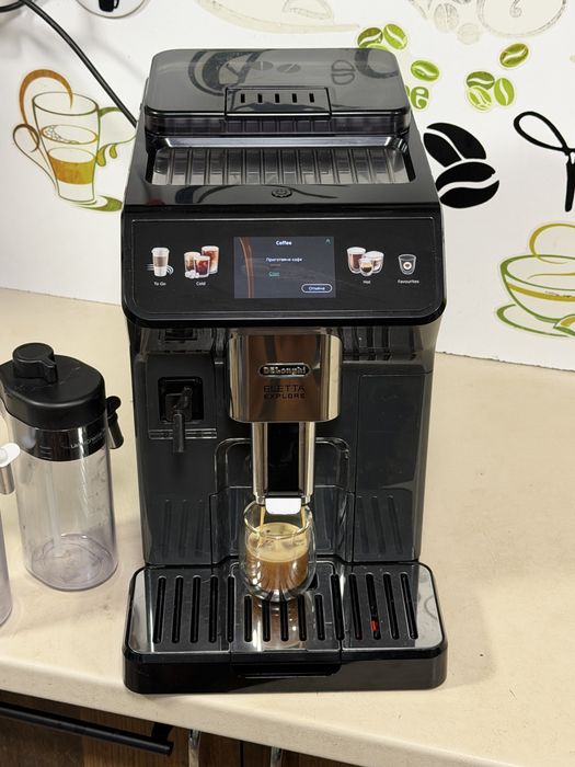 Кафемашина кафе автомат delonghi ELETTA EXPLORE с гаранция