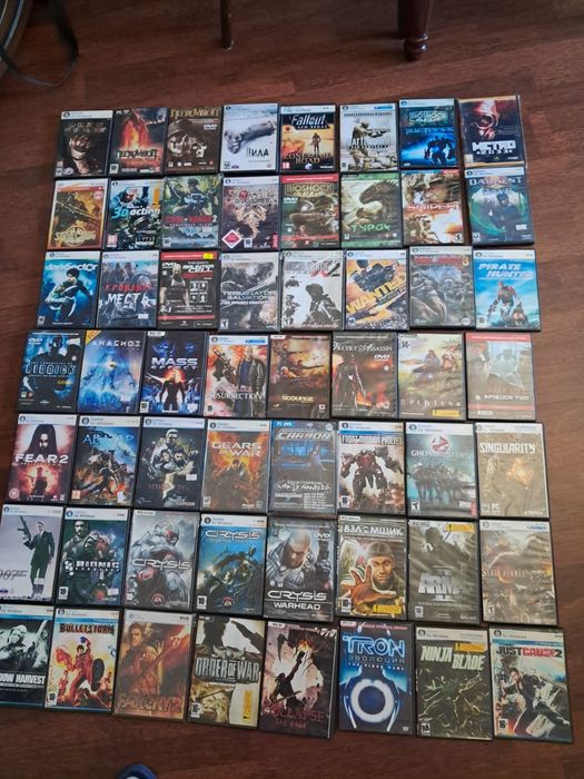 Игры на дисках для ПК