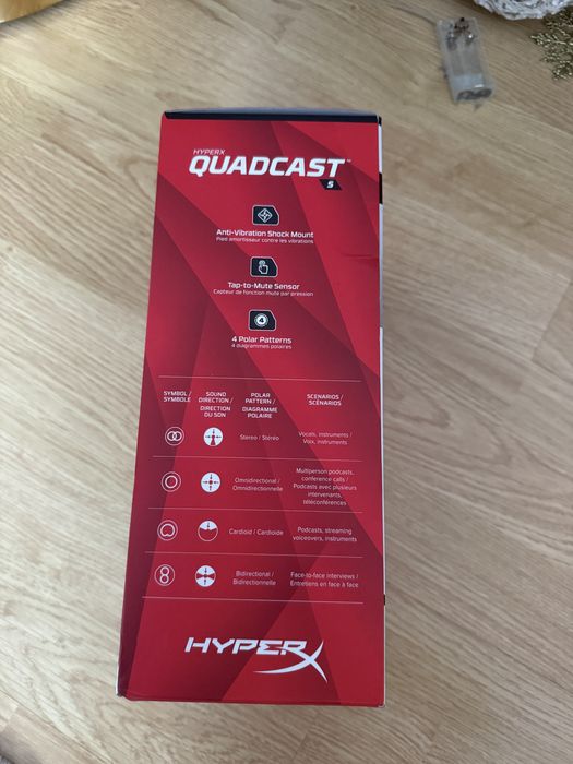 Microfon gaming HiperX Quadcast S