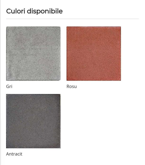 Pavaj dublu T 6/8/10 cm