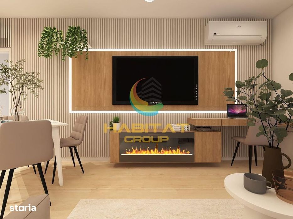 Apartament cu 3 camere langa statia de metrou, Strada Biruintei, imobi