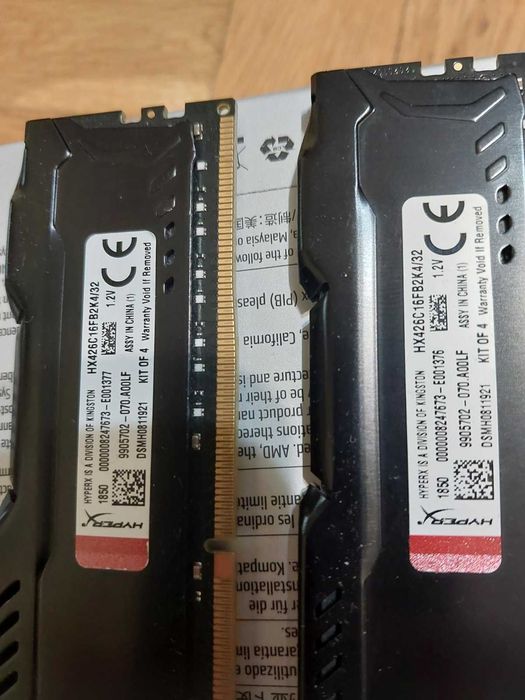 16GB DDR4 2666Mhz - RAM памет