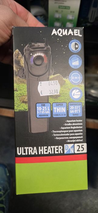 Продавам 10 л.аква със нано риби и ред черита скариди