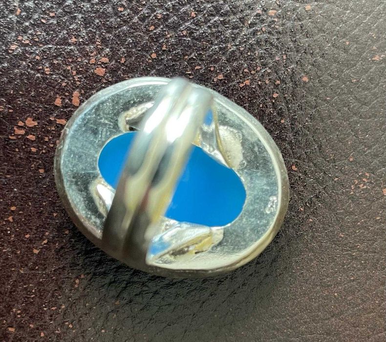 Inel Argint 925 cu Piatra Semipretioasa Calcedonie