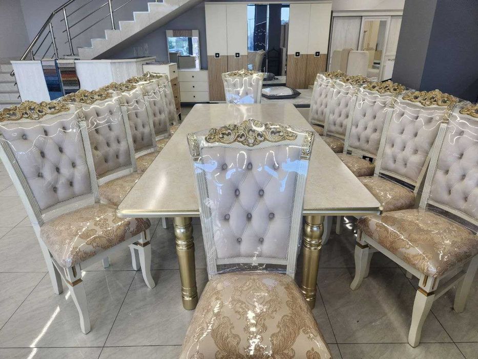 Рассрочка Стол Стул комплект 12/1 бошлангич туловсиз 1100минг сумдан