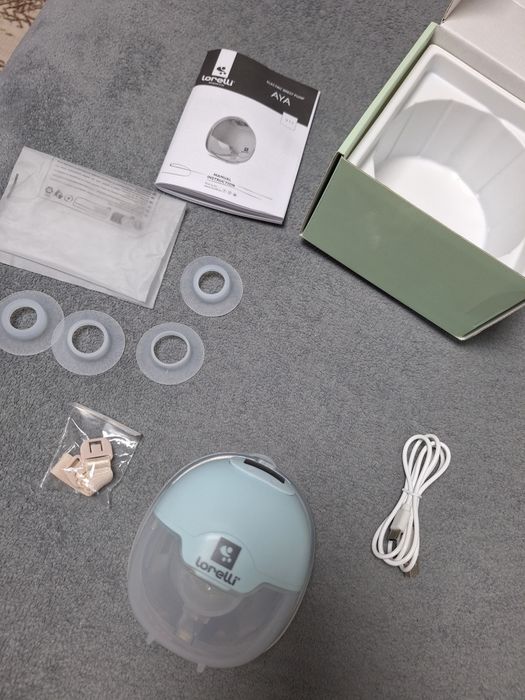 Електрическа помпа за кърма Lorelli Aya - Hands free - син