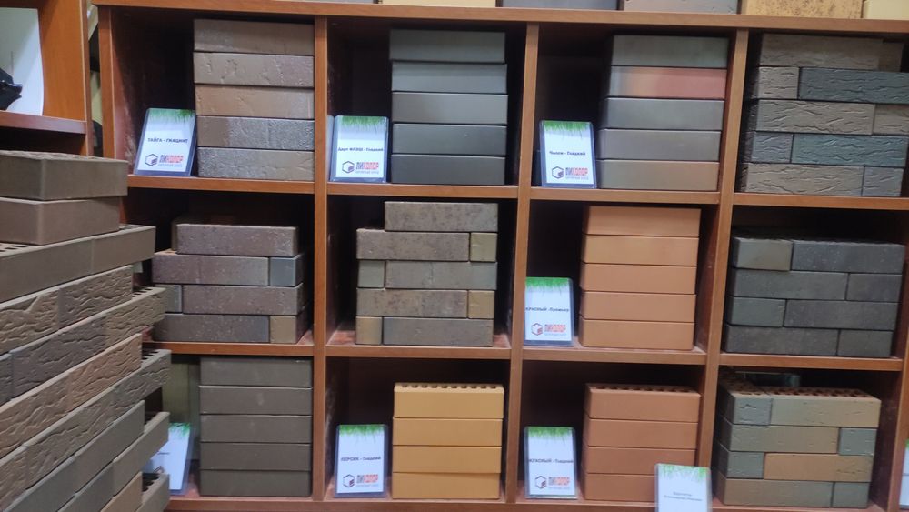 Кирпич облицовочный производства Россия