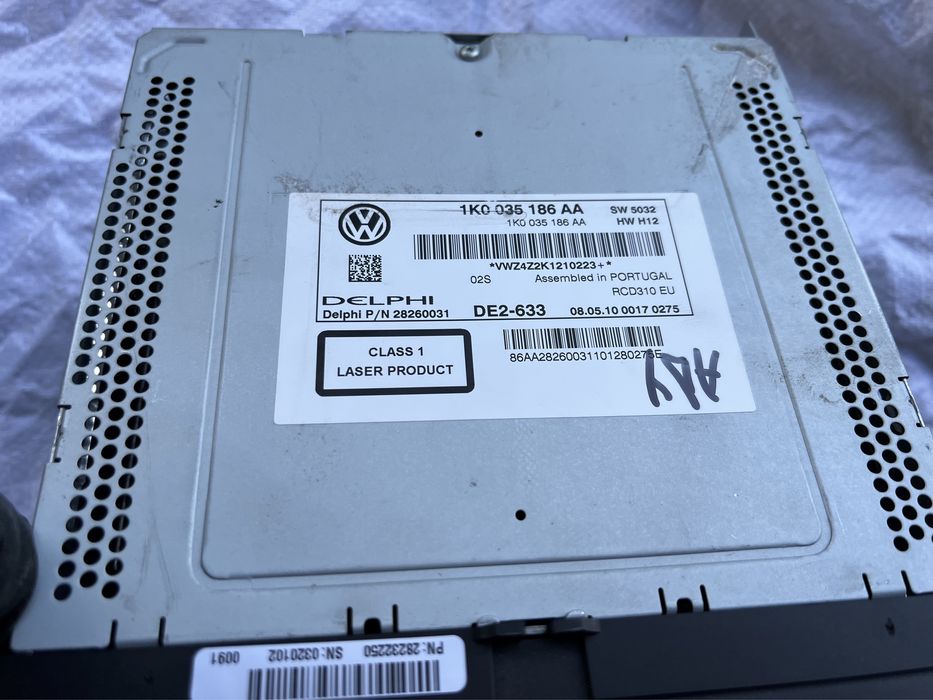 Cd player navigatie oem original sh vw