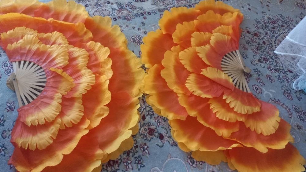 корейские веера для танцев