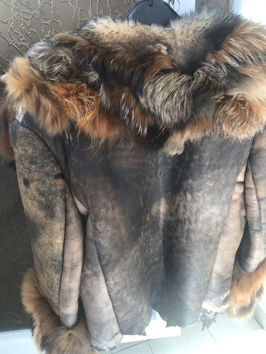 НОВ! Кожух - естествена кожа