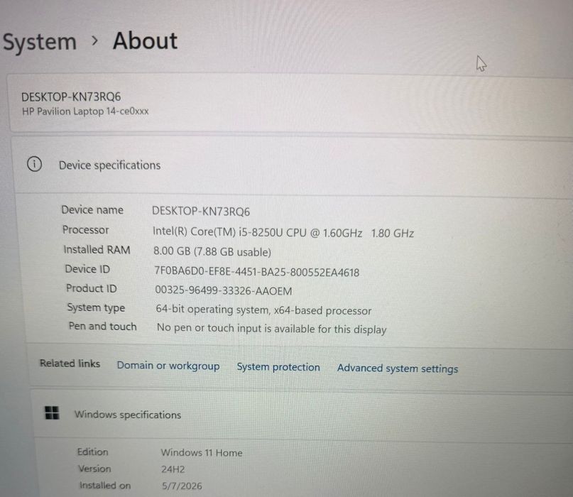 Laptop HP Pavilion