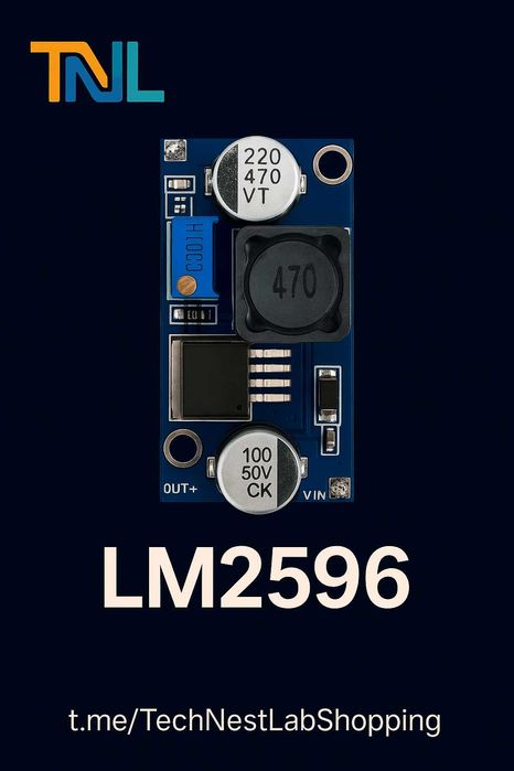 LM2596 displayli model