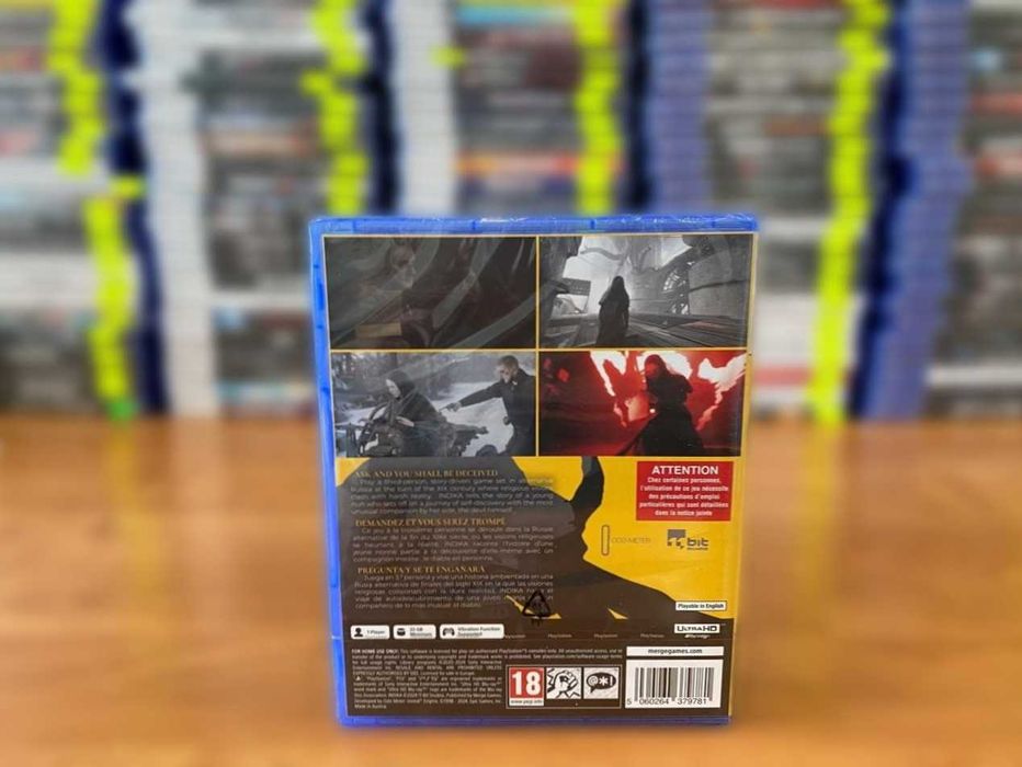 Новый Диск INDIKA PS5/ Индика Пс5 Большой Выбор Игр